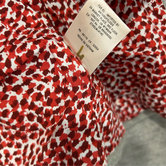 🆕 Anthropologie Elevenses Wool Blend Ruffle Collar Blazer Jacket - Picture 8 of 9